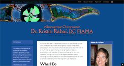 Desktop Screenshot of drkristin.net